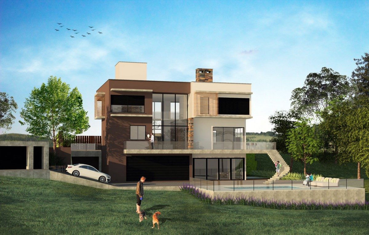 Projeto residencial assinado por Aline Athaydes