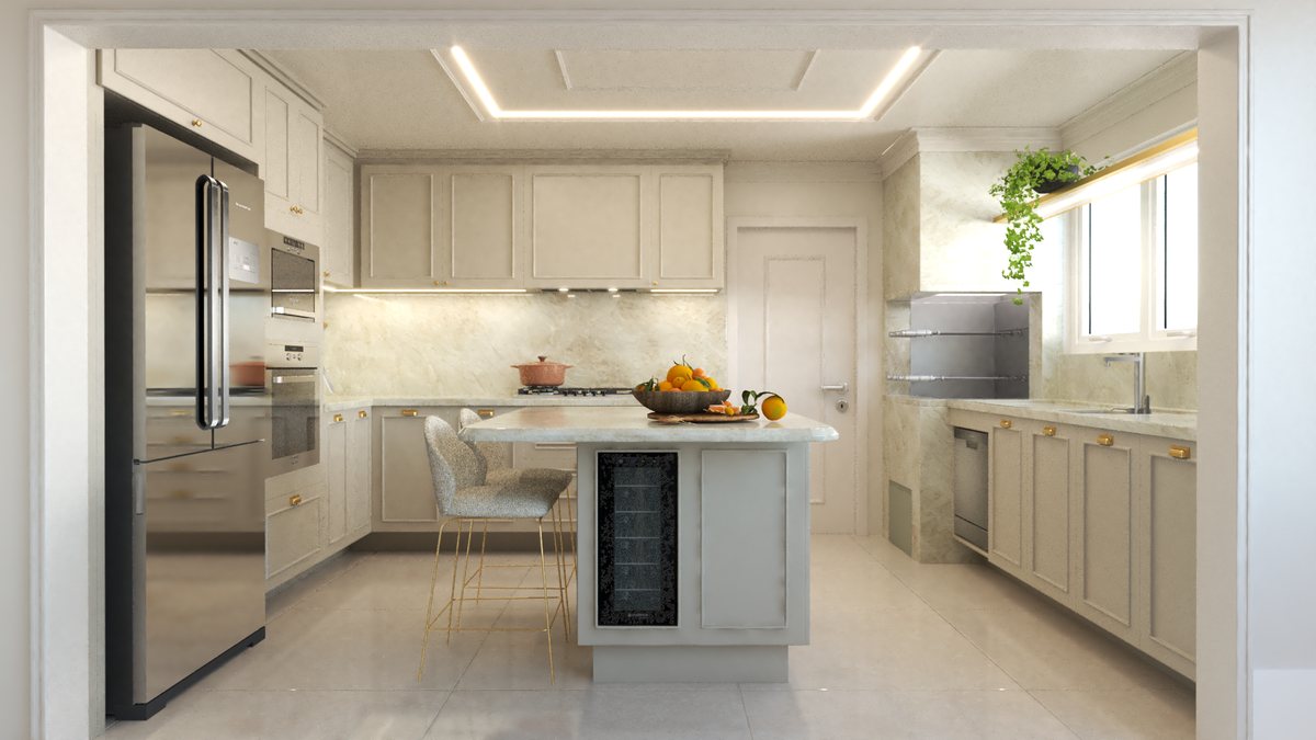 Projeto de interiores assinado por Aline Athaydes